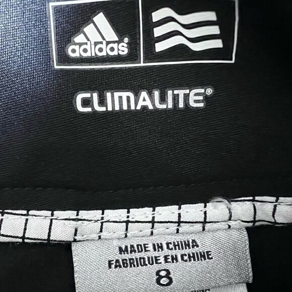 Adidas climalite athletic golf shorts black size 8 NWT - Picture 5 of 12